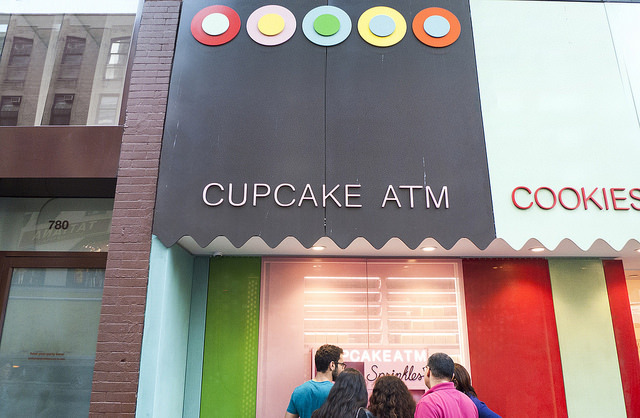 [276/365] on Flickr.
How many tourists does it take to use a cupcake ATM? I think the answer was about 5.
But seriously…cupcake ATM. There’s that.