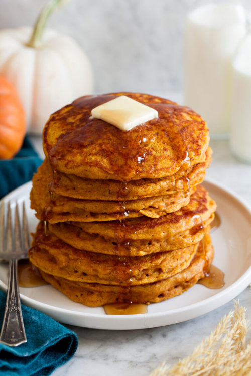 sweetoothgirl:  The Best Pumpkin Pancakes