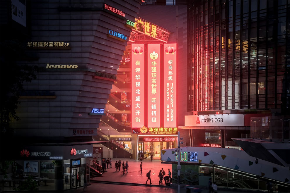 archatlas:      A Midnight Walk Through the Neon-Hued Streets of Asian Cities by