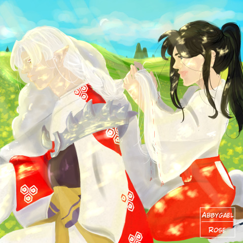 It was one of those moments, non compulsory and held resilience. A rare moment where Sesshomaru indu