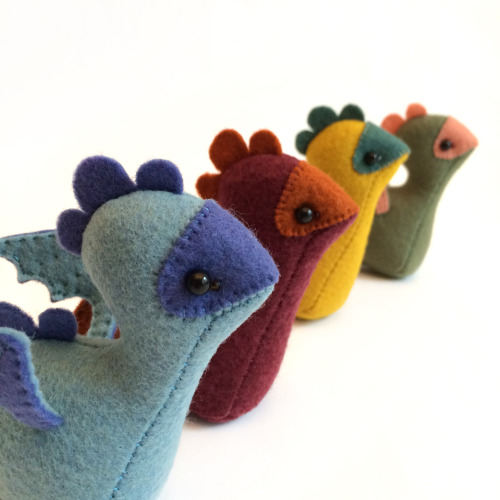 Wee Dragons!These magical beasties are flying out to new homes this week.  Created exclusively for m