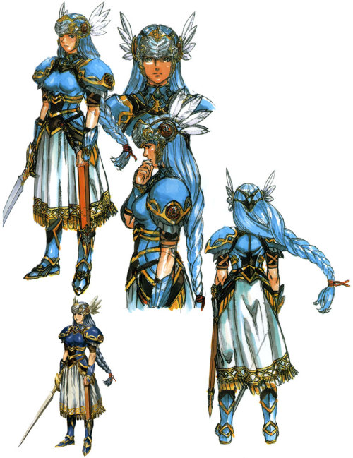 Porn photo meoquanee:  Valkyrie Profile Game artwork