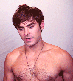 fuckyeahhugepenis:  I am so not over Zac Efron’s grown up hairy chest. 