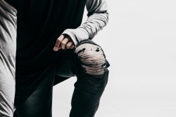 cocaine-nd-caviar:  blvcksigma:  representclo:  A closer look at the Fury Black Stone-washed Destroyed Jeans - restocking tomorrow along with a full denim restock at 8pm GMT.  BlvckSigma, Stay Gold Homies!  Follow cocaine-nd-caviar for daily architecture,