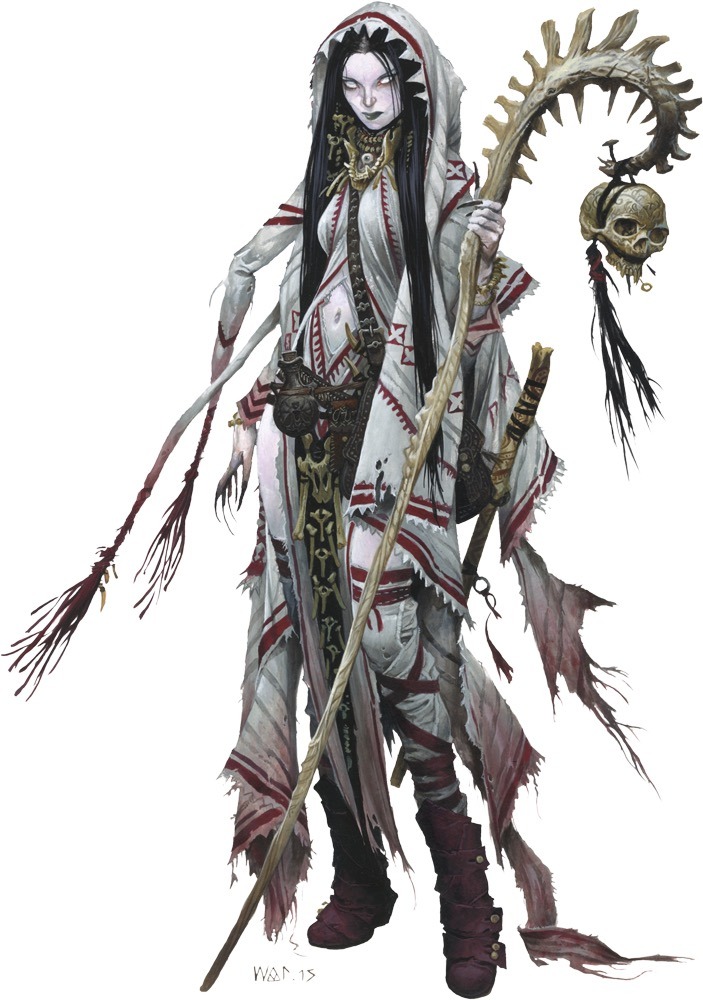 pathfinderartview:  Nyctessa Pathfinder Adventure Path Hells VengeanceCharacter