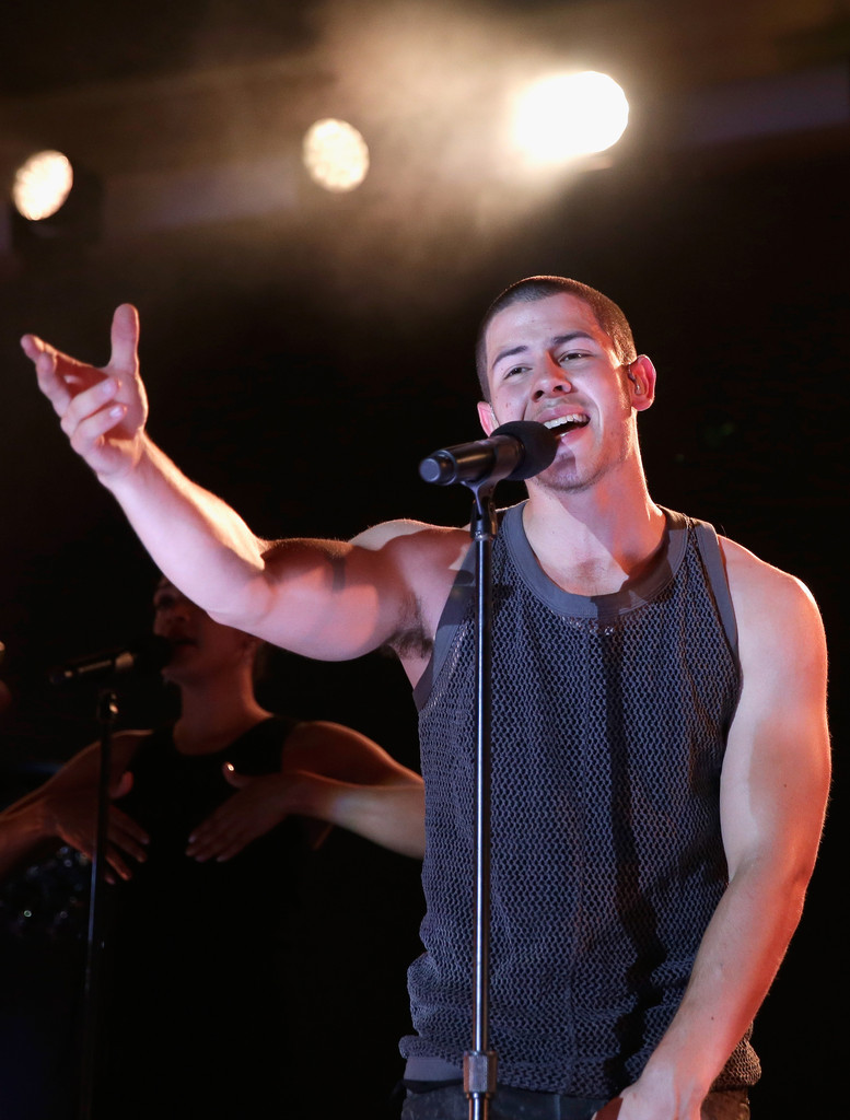 jobrosnews:  Nick Jonas performs onstage during The iHeartRadio Summer Pool Party