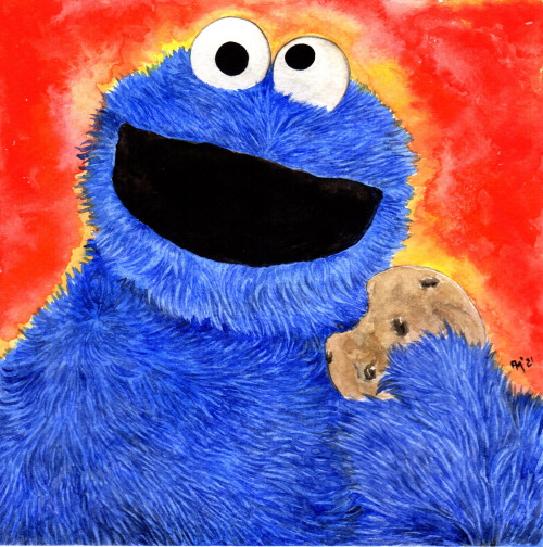 Come to the Dark Side, we’ve got Cookie Monster.  #Cookie Monster#Muppet Monday#Muppets #The Muppet Show