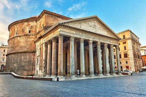 The Pantheon In Rome