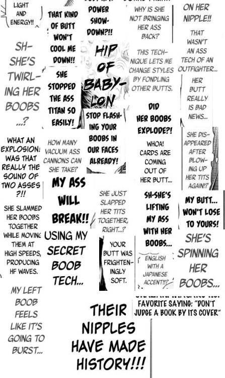 kotoha - Here it is, every memorable quote in Keijo from Chapter...