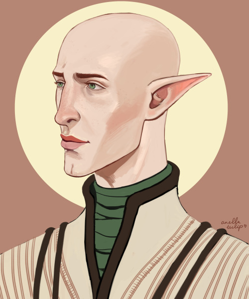 tuliparts:more painting practice with Solas :o