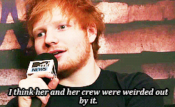 Porn newromanticss:  teaswift: The Time Ed Sheeran photos