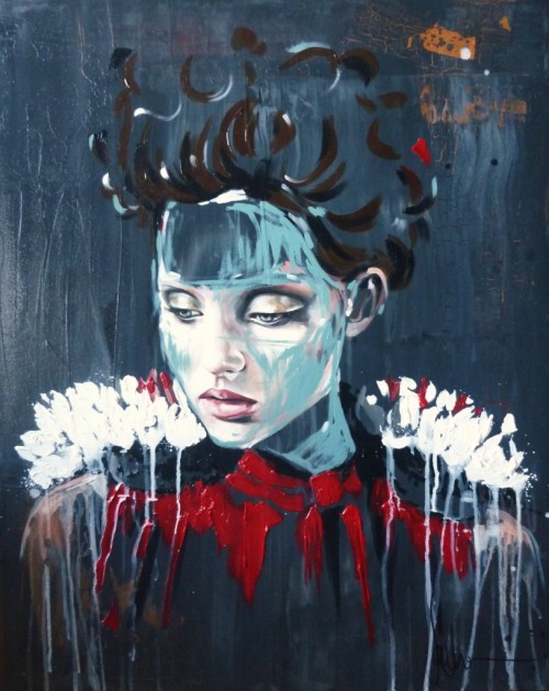 crossconnectmag:  Montreal based artist Sandra Chevrier series “Cages” portrays women trying to find freedom from the cages of societies twisted preconceptions of what a woman should or should n’t be. Via 