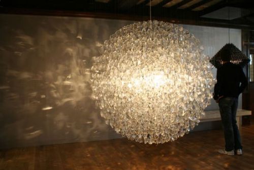 littlelimpstiff14u2:  Stuart Haygarth Turning various forms of flotsam into fashioned design piece is nothing new, as we’ve seen with his Tide Chandelier. Although trained in graphic design and photography, Haygarth’s fresh approach to found objects: