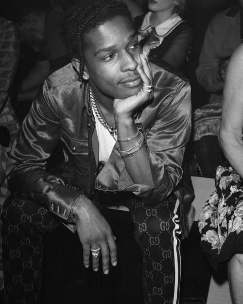 davincixxi:“All the luxury I’ve ever worn, had my personal touch to it” - @asaprocky