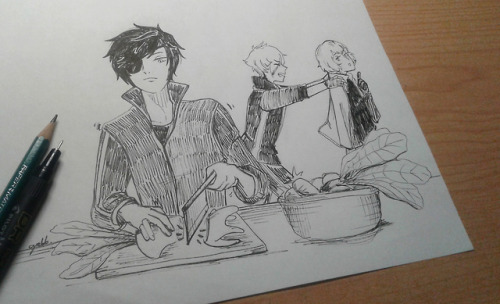 Inktober Day 24 | ChopRip Higekiri’s turnip