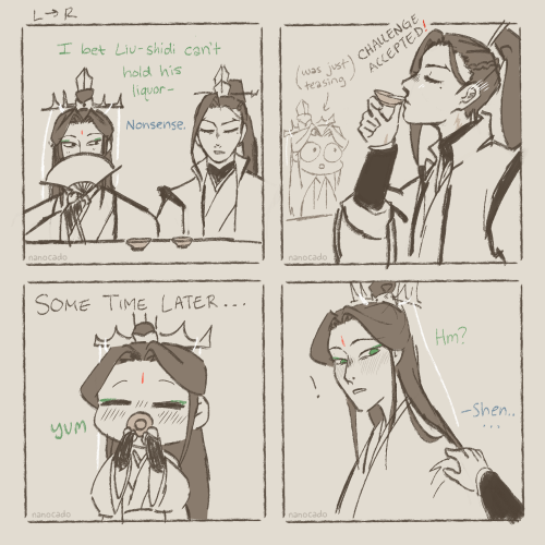 Drunk Liu-shidi??