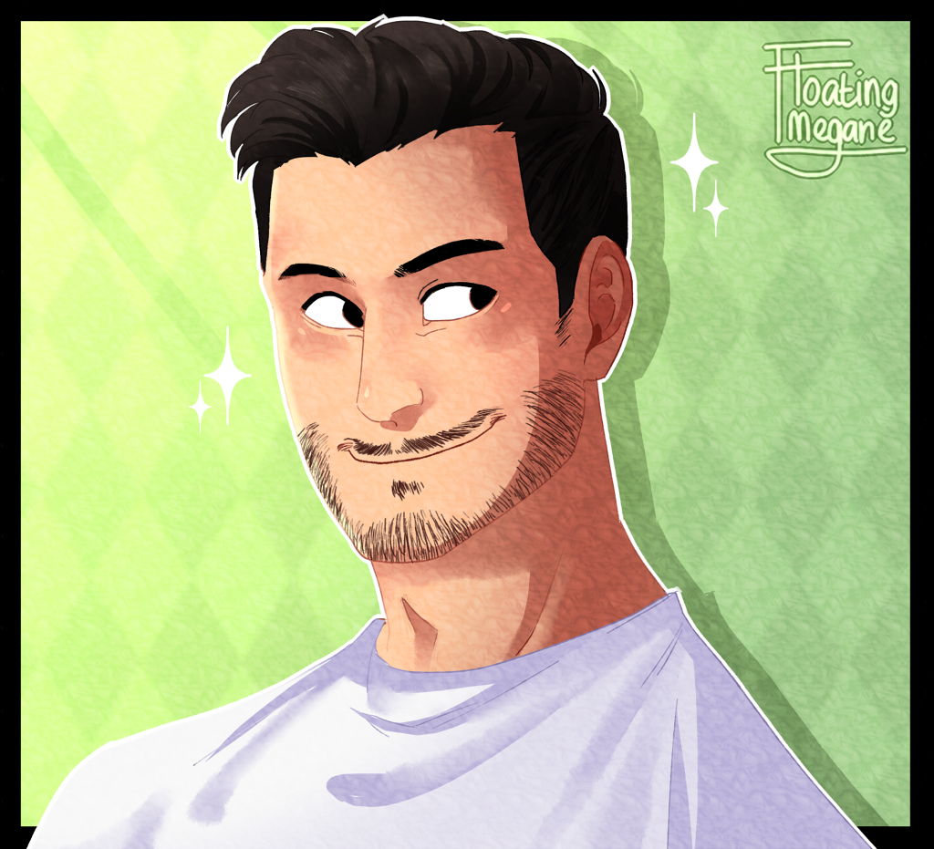 chibi-megimoo:  Doodle || Markimoo - New Haircut!@markiplier i’m not gonna lie,