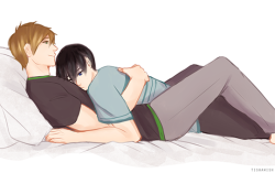 tishawish:  Thank you very much for the 1k+ followers!! This is actually really really overdue so have some makoharu cuddles?(ﾉ´ヮ´)ﾉ*:･ﾟ✧I’m kinda embarrassed but I really appreciate all of you being here for me! Thank you!! ´͈ ᵕ `͈