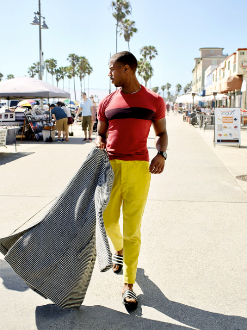 marvelheroes:Michael B. Jordan photographed by Peggy Sirota (2015)
