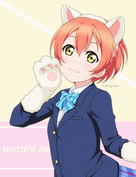 naoyukii: μ’s ≡●ω●≡ Rin Hoshizora 5/9