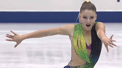 Maria Sotskova, Russian Figure Skater