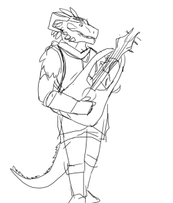 caprisunns: just a simple travelling bard who ends up being dragonborn