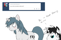 Taboopony:  I Cant Resist.. Butt Jokes…. Heaven Help Me  Xddd Silly Shy~! &Amp;Gt;W&Amp;Lt;