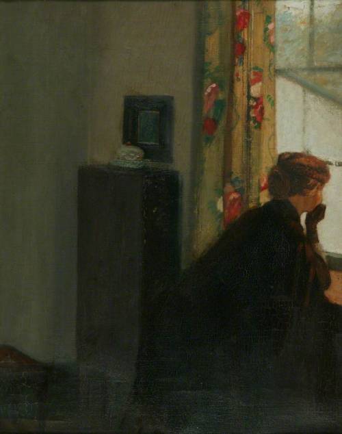 At the Window  -  William Rothenstein British  1872–1945