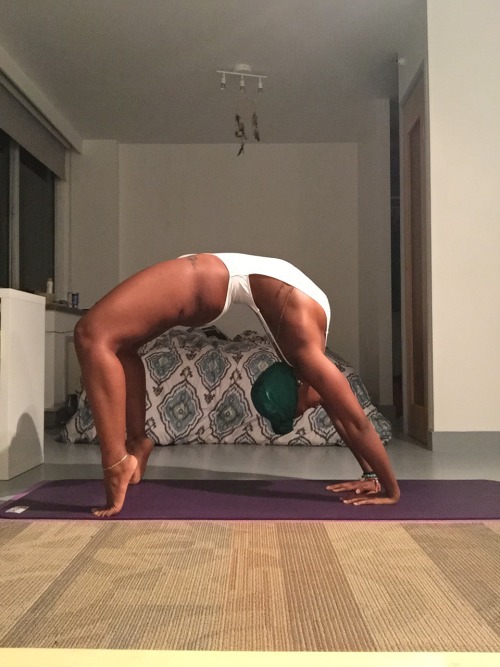 XXX pvssywavy:  Blackout Yoga Edition photo