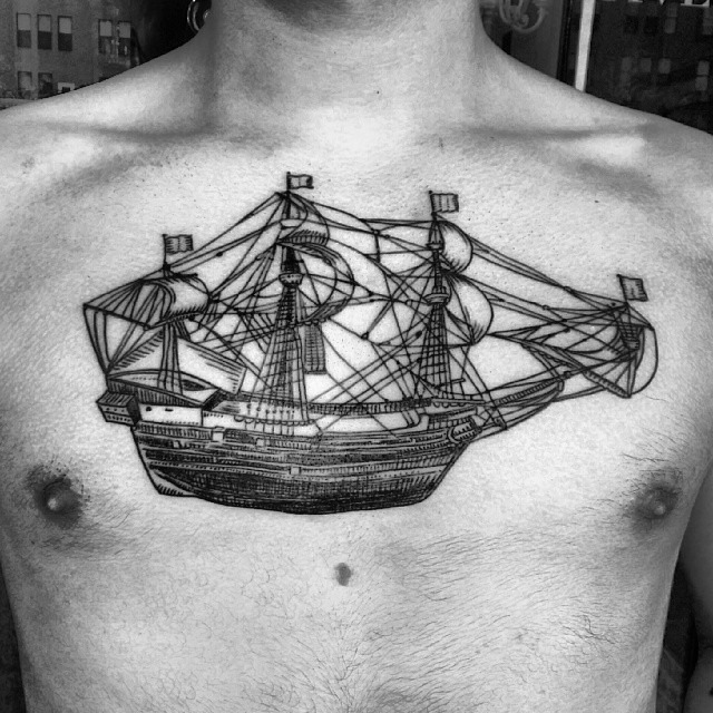 fuckyeahtattoos:  Done by Andy Johnson at Long Street Collective in Columbus, Ohio