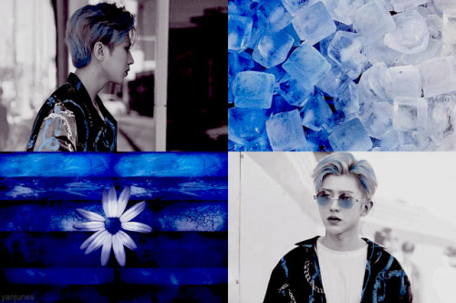 yanjunes: Xukun/Zhengting + Red and Blue Aesthetics