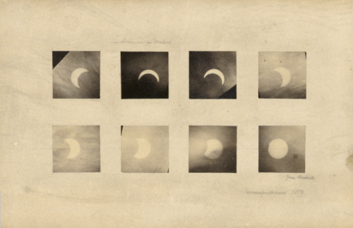 dame-de-pique: Hermann Krone - Solar Eclipse, 1859
