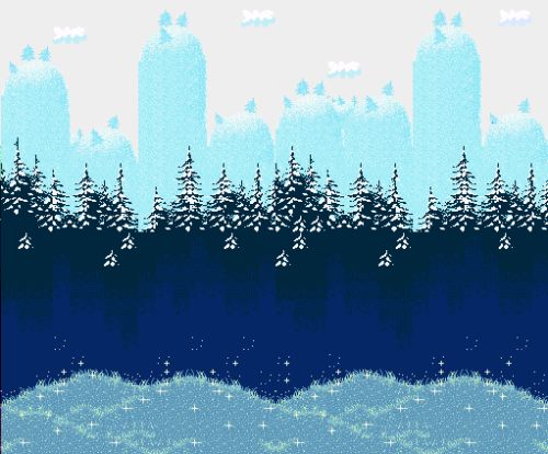 0boko:  Have some edited Yoshi’s Island backgrounds. 