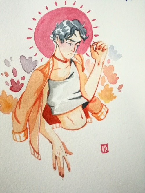Here we are, another smol child of mine, in modern AU! Former king in the original setting and fathe