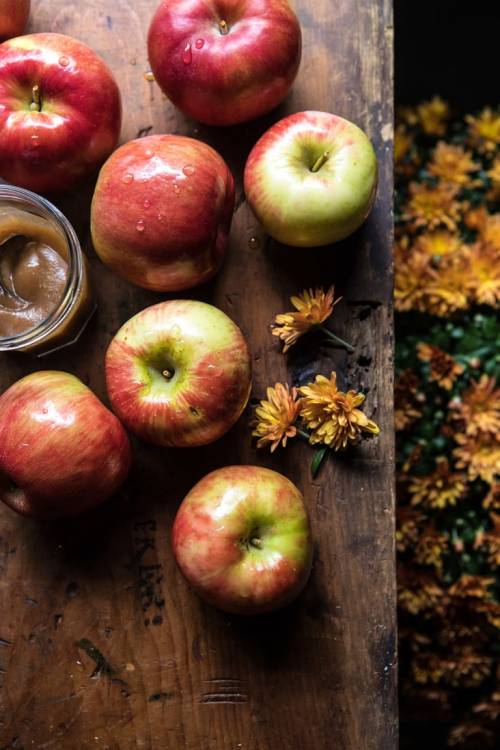 sweetoothgirl: double the streusel apple butter bars