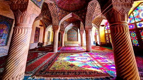 showslow:  Nasir Al-Mulk Mosque by Mohammad Reza Domiri Ganji