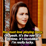 rubyredwisp:  Get to Know Me Meme: [1/10] Celebrity Crushes: Emilia ClarkeThe other