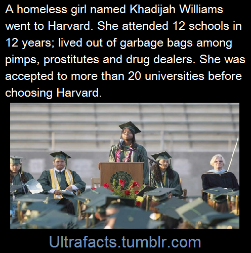 smoothccriminvl:  ultrafacts:  Khadijah is known as “Harvard girl,” the “smart