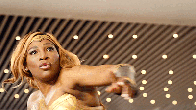 itszonez:Serena Williams as Wonder Woman in a DIRECTV commercial (2021)