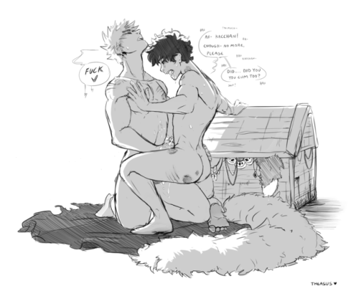 theasus-after-dark: It’s okay izuku, he has stamina. It’ll come back in time for the fuc.