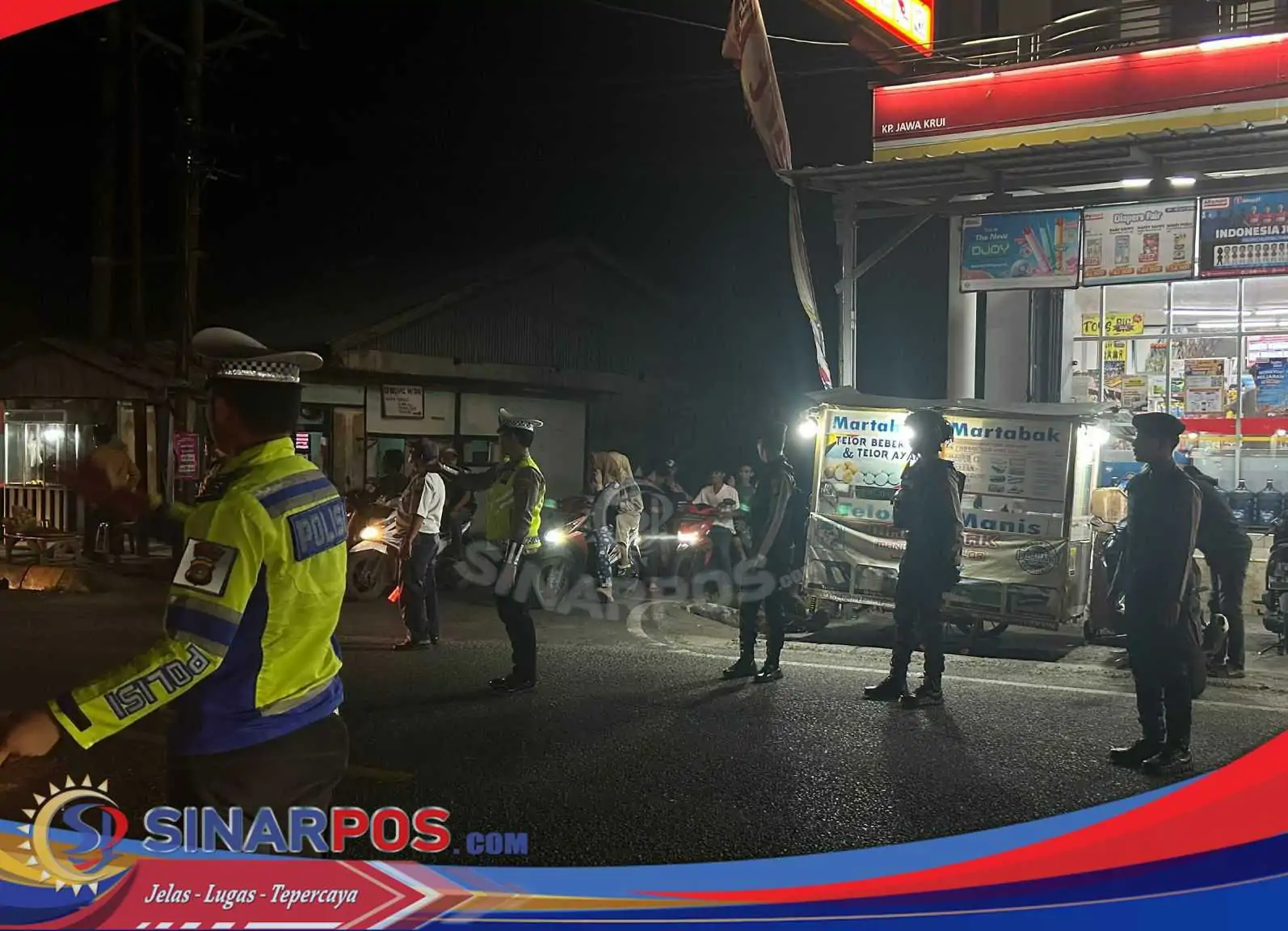 Polres Pesisir Barat Laksanakan Pengamanan Pawai Malam Takbir Idul Adha 1446 H