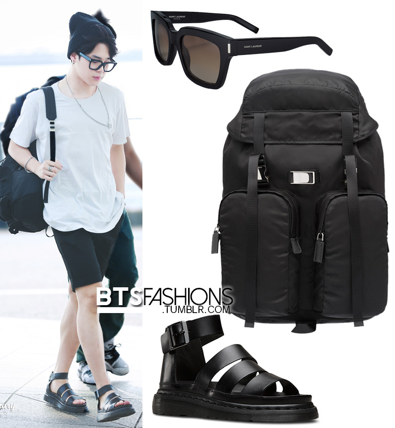 BTS Jimin slays casual airport look with ₹2.7 lakh Dior backpack. Is it  JK's?