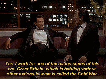 cicaklah:delta-the-trekkie:DS9- Episode 4x10“Our Man Bashir”I’m off work today sick and so maybe I c