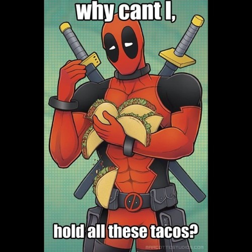 #deadpool #tacos #marvel #marvelcomics