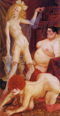 urlof:  Otto DixThree Wenches, 1926Kunstmuseum,