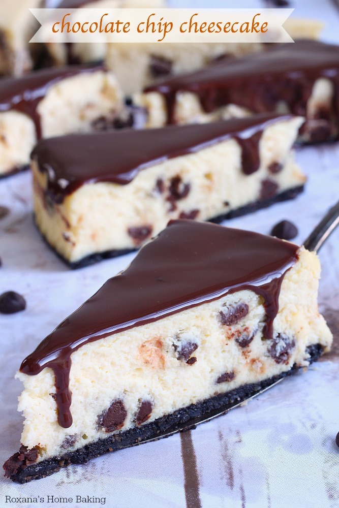 food&ndash;archives:  Chocolate Chip Cheesecakes. 