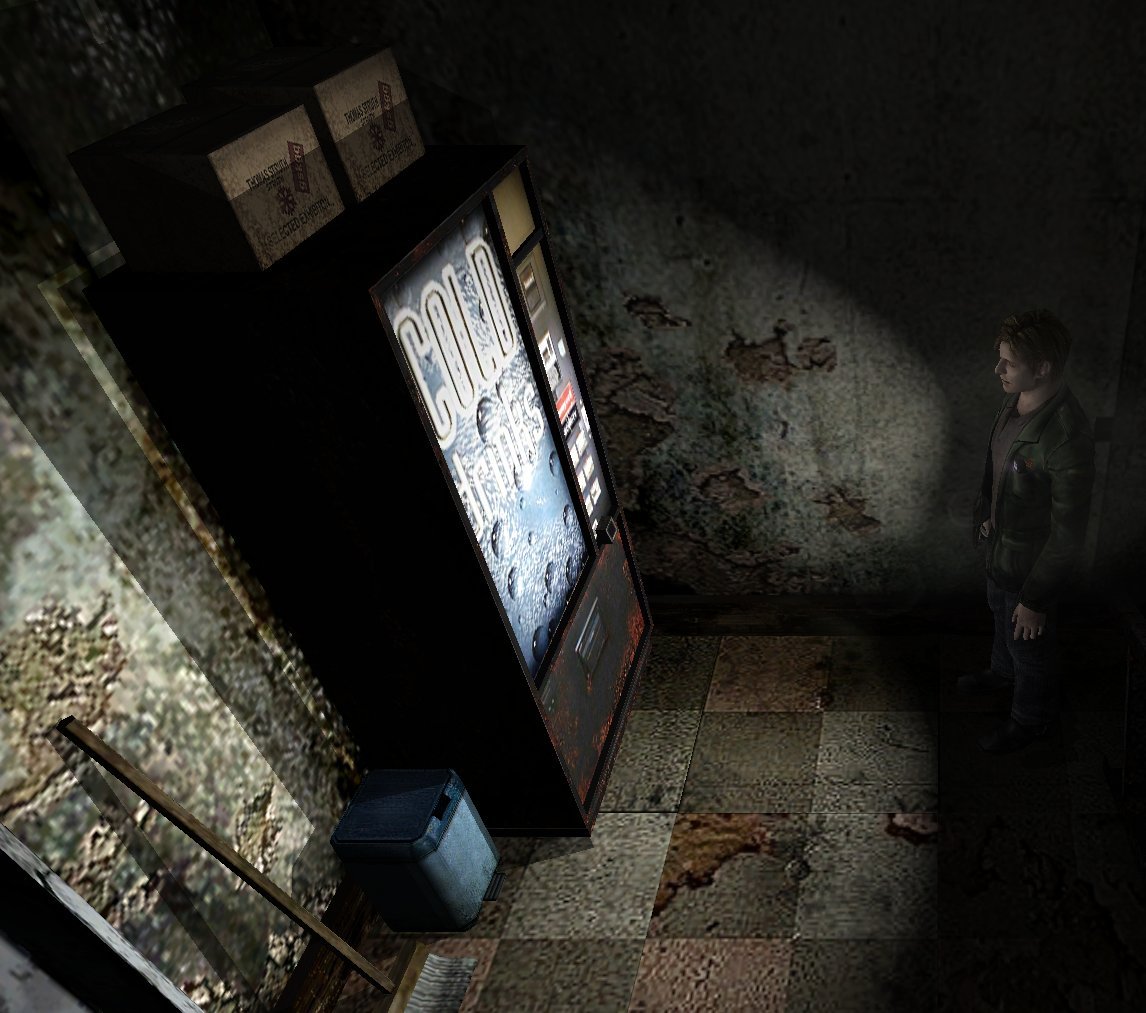 horror-n-m3tal:Silent Hill: Cold Drinks Vending Machines.   