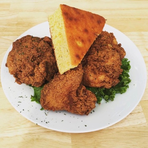 It’s National Fried Chicken Day People. Southern Fried Chicken & Cornbread….Ain&rsq