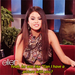 selenagnez:  Selena on meeting Brad Pitt 