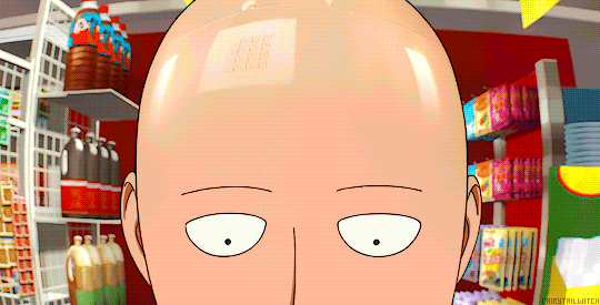 fairytailwitch:  Saitama at the Grocery Store 
